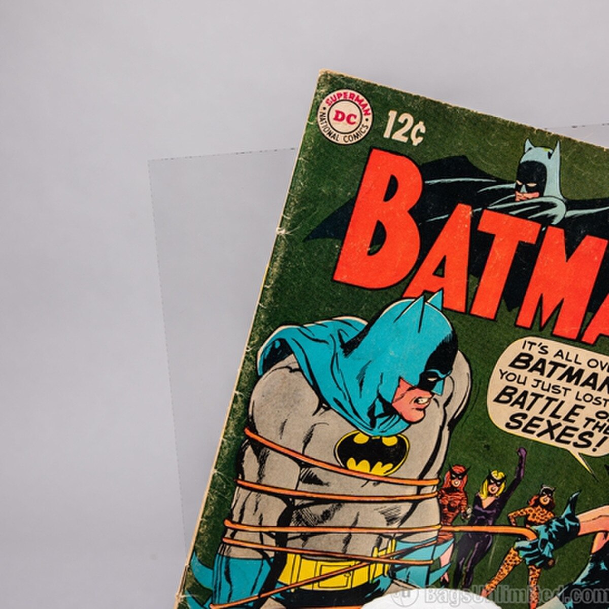 Front of Comic w/ clear backing